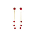 My Rosary Red Earrings-0