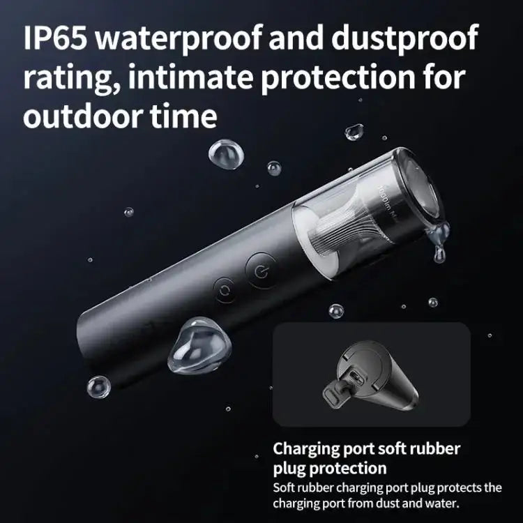 Kompakt ficklampa 1000 lumen – mångsidig LED-lampa för arbete och friluftsliv