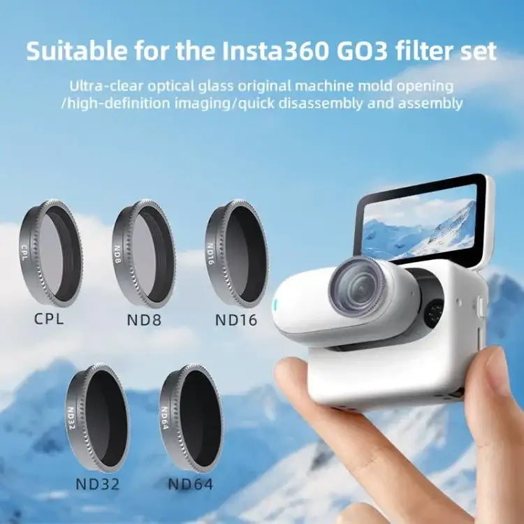 Insta360 GO 3 Kamera linsfilter