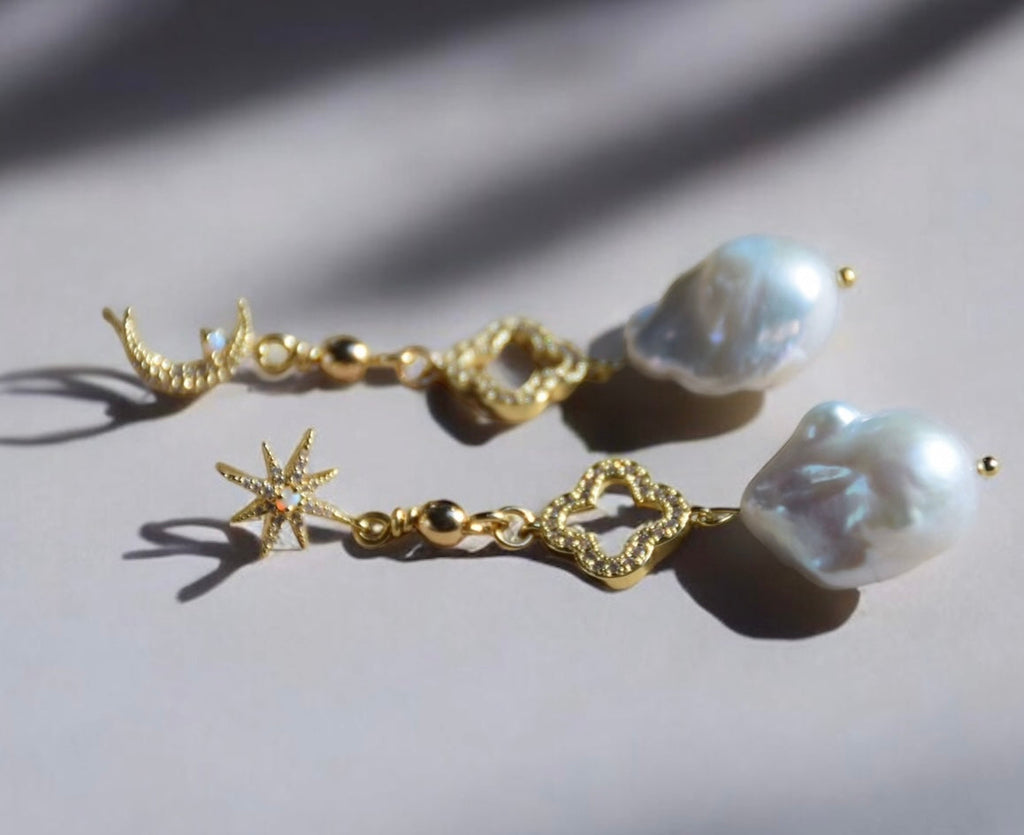 Star sky baroque pearls 