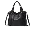 Billig stor handväska dam – tote bag & crossbody väska med axelrem