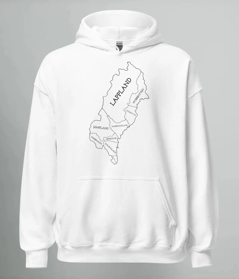 HOODIE NORRLANDS KARTA (DL)