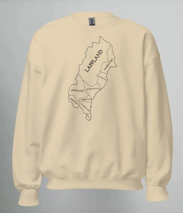 SWEATSHIRT NORRLANDS KARTA (DL)