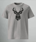 T-SHIRT BLACK DEER