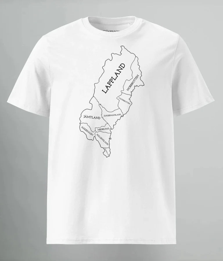 T-SHIRT NORRLANDS KARTA (DL)