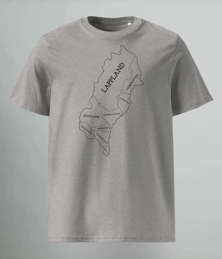 T-SHIRT NORRLANDS KARTA (DL)