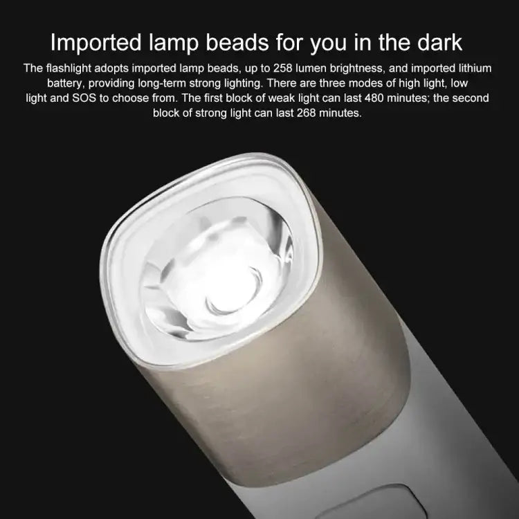 Xiaomi Youpin SOLOVE LED Ficklampa 3000mAh
