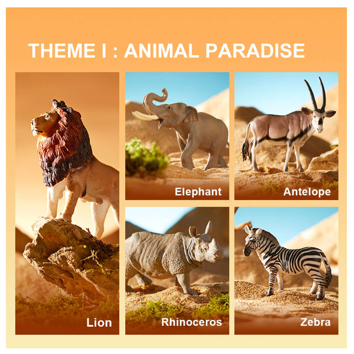 Simulation Toy Set - Animal Paradise-3