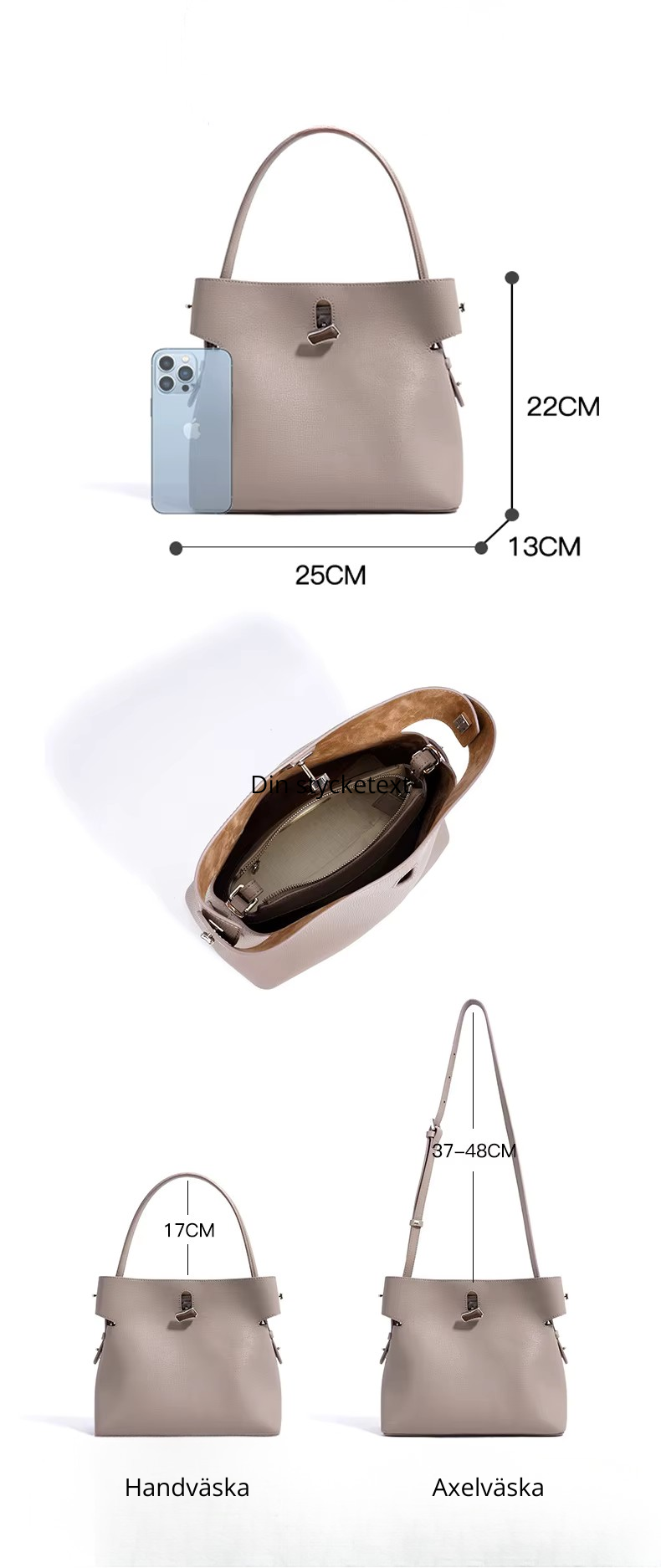 Trendig Toteväska – Modern & Lätt Handväska för Vardag