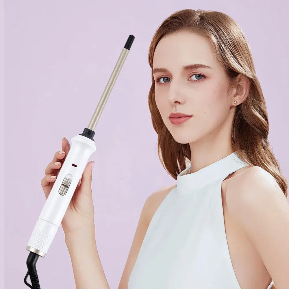 Electric Quick Heating 9mm Pipe Diameter Curling Irons