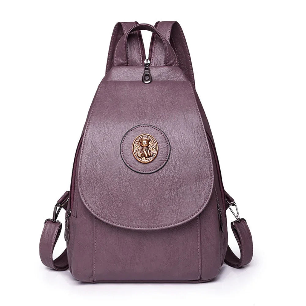 Simple Large Capacity Crossbody Chest Bag Leisure Travel Small Backpack