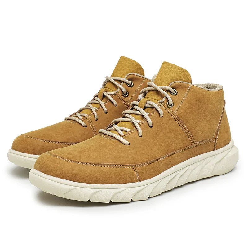 Mid-Top Outdoor Wear-Resistant Worker Boots