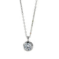Elegant Fine Silver Chain Necklace For Women
