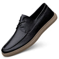 Men's Breathable Loafers Casual Retro Leather Shoes