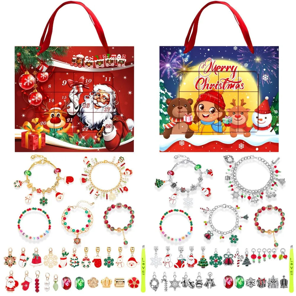 DIY Bracelet Advent Calendar 2025 – 24 Days of Jewelry Surprise Blind Boxes