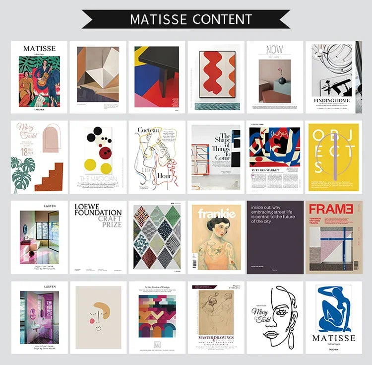 Decoration cards magazines print