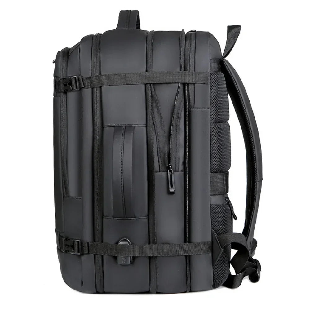 40L Water-Resistant USB Charging Backpack