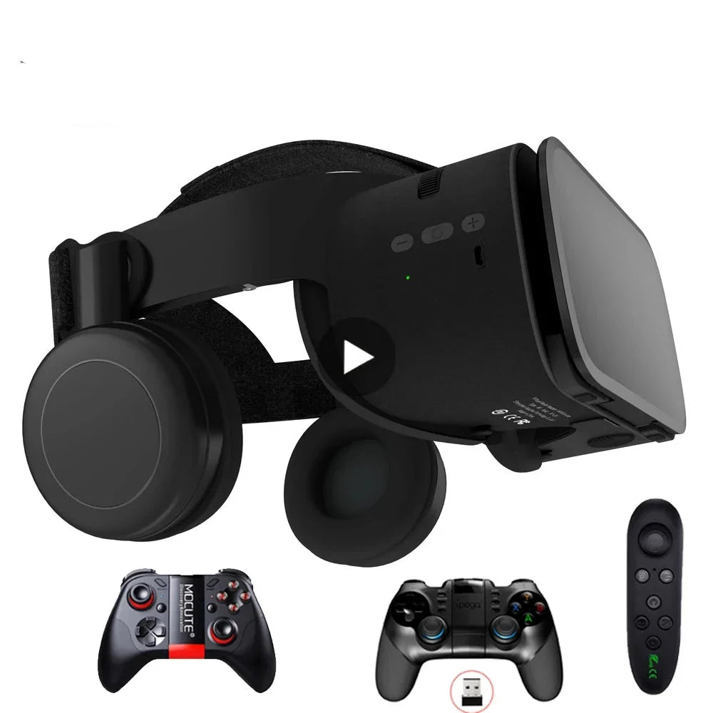 Bobo VR Z6 3D Virtual Reality Glasögon Bluetooth-headset