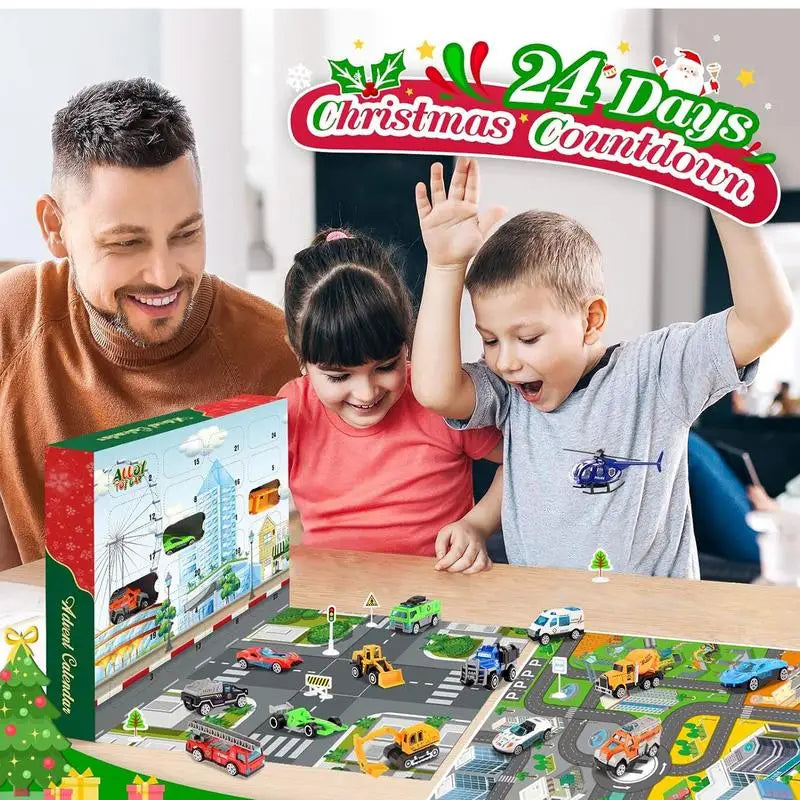 Car Advent Calendar 2025 – 24 Cars for Kids