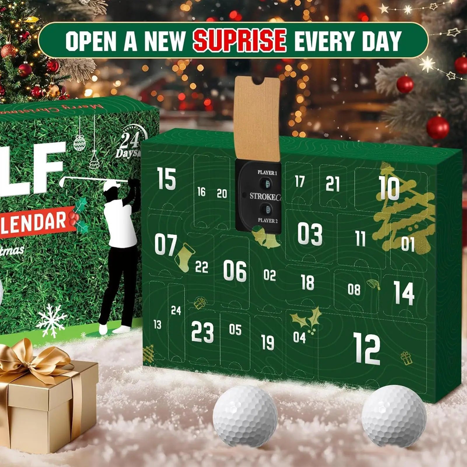 Golf Advent Calendar – 24 Days of Golf Kits & Accessories