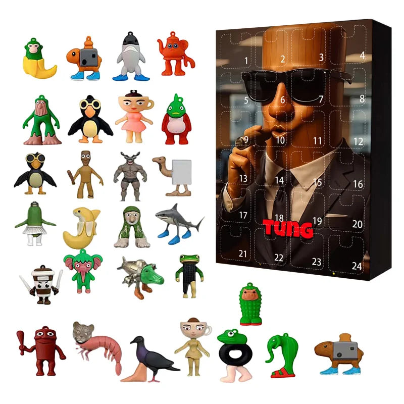 Brainrot Figures Advent Calendar 2025 – 24 Days of Collectible Figures
