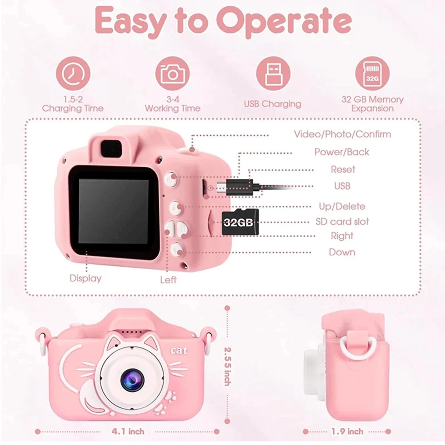 Kids Camera Mini