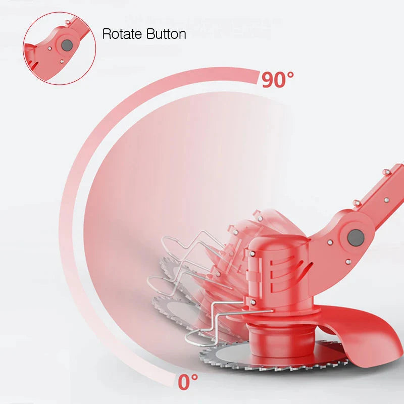 Cordless electric garden trimmer