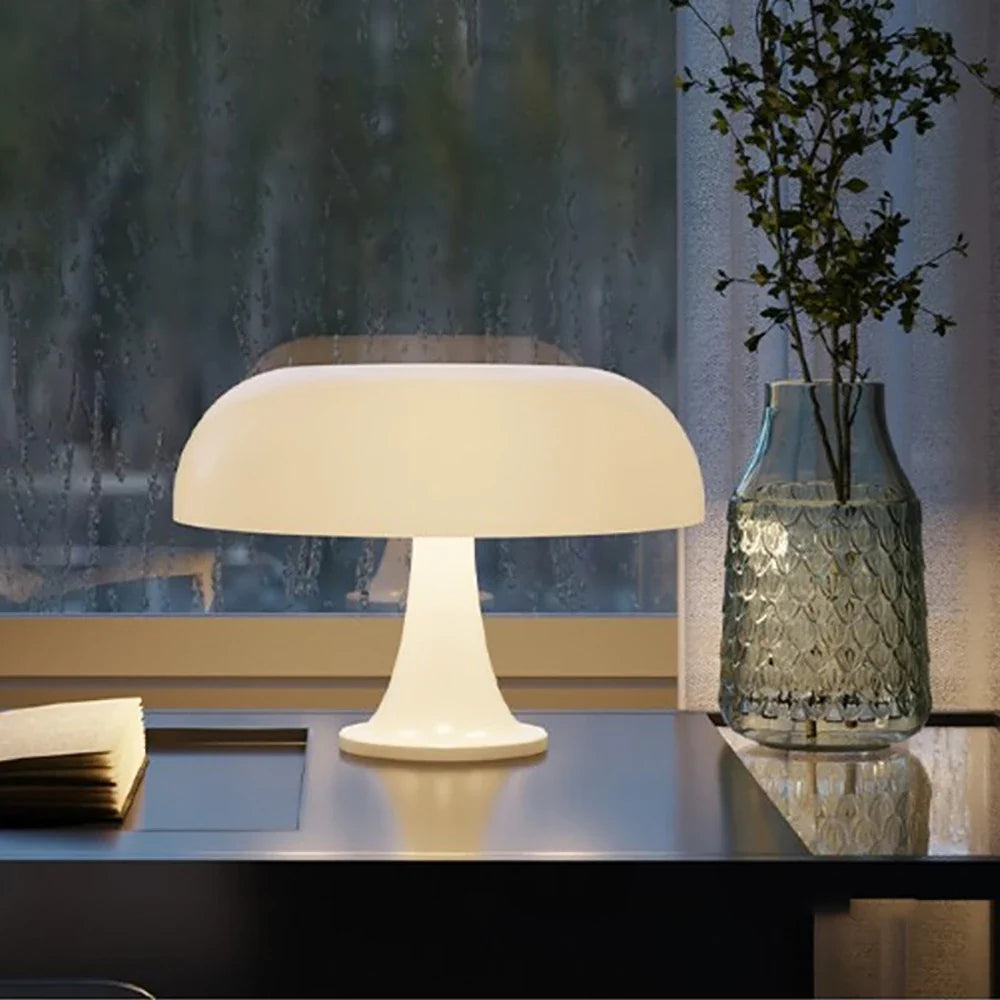 Danish Designer Minimalist Mushroom Table Lamp