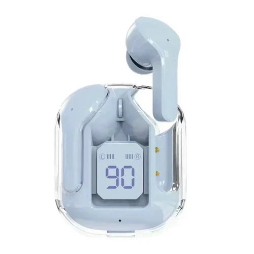 T2 Trådlösa Mini Hörlurar LED Ström Digital Display TWS Trådlösa