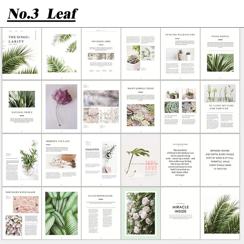 Decoration cards magazines print