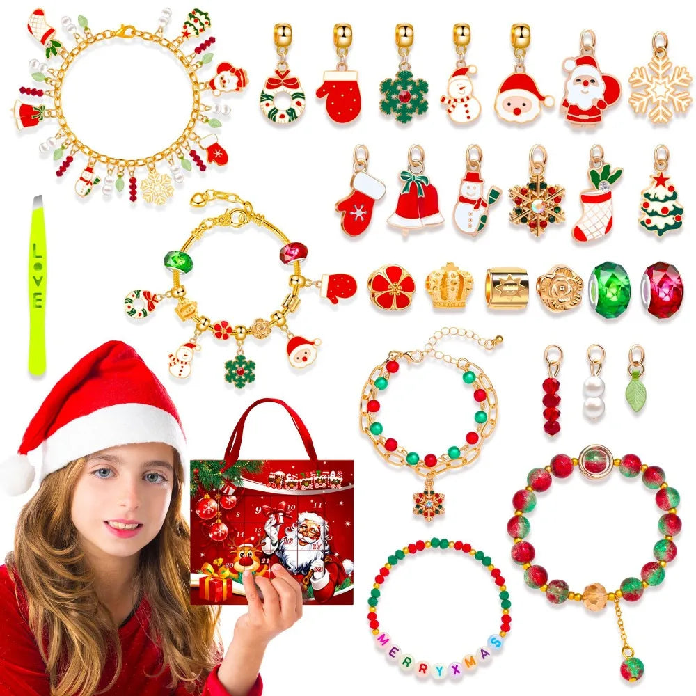 DIY Bracelet Advent Calendar 2025 – 24 Days of Jewelry Surprise Blind Boxes
