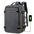 40L Water-Resistant USB Charging Backpack