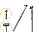 TELESIN 1.2 m Kolfiber Selfie Stick / Monopod med 1/4”-Gänga