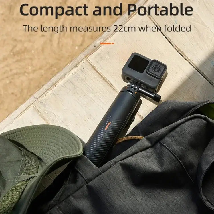 Telesin Flytande Selfiepinne Tripod  220 - 610mm med fäste för GoPro