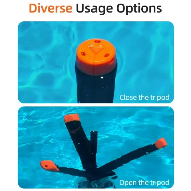 Telesin Flytande Selfiepinne Tripod  220 - 610mm med fäste för GoPro