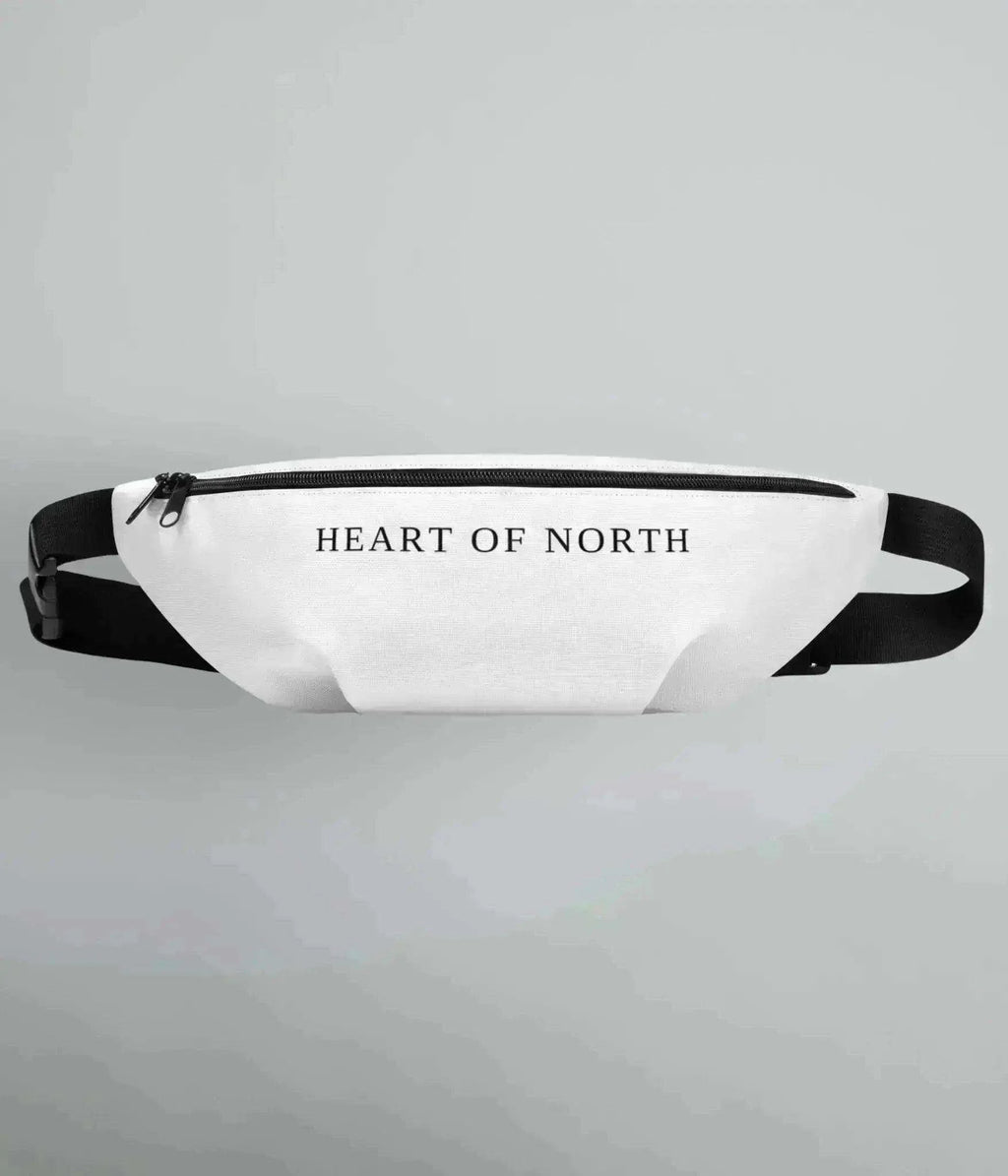 VÄSKA FANNY PACK HEART OF NORTH (VIT)