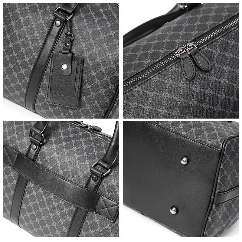 Weekendbag i Premium Läderlook – Elegant & Rymlig Reseväska