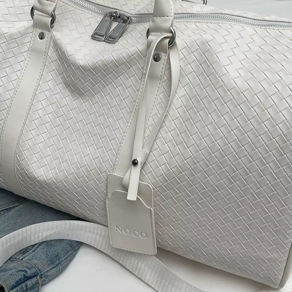 Weekendbag i Oxford-polyester, vattenavvisande, justerbar axelrem