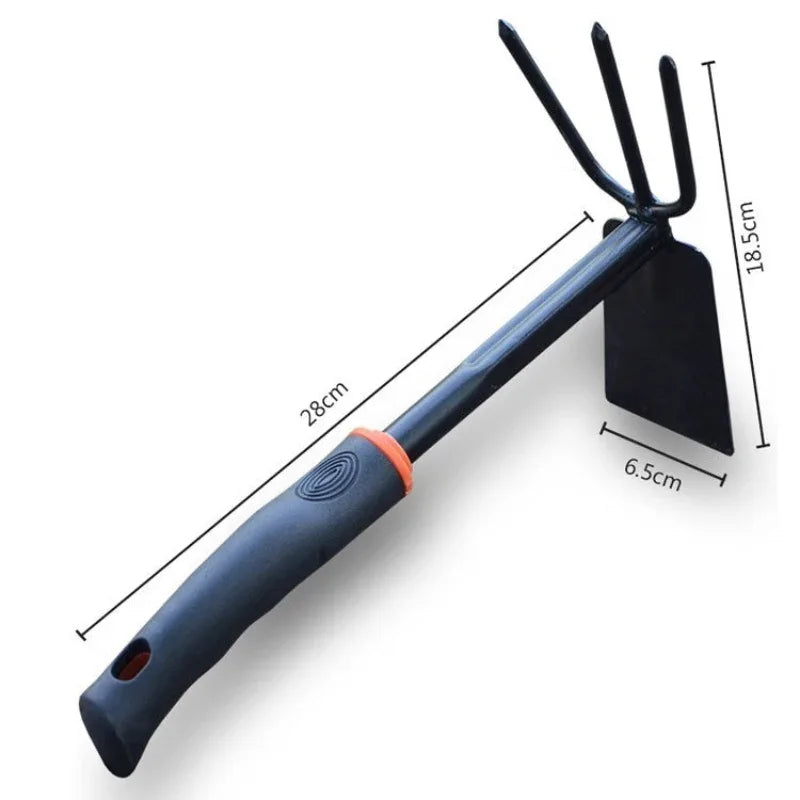 Household Planting Shovel Five-Tooth Rake Dual-Purpose Hoe Gardening Tools