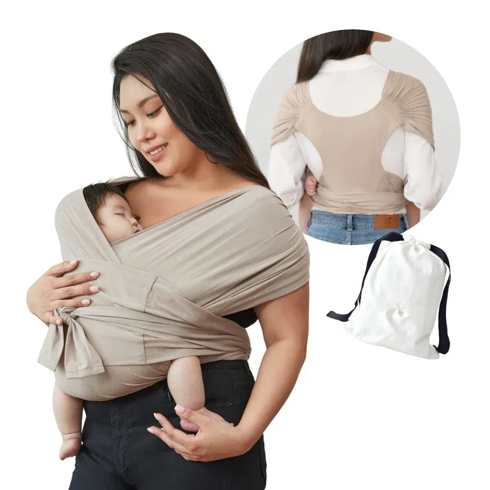 Cotton Cross Simple Baby Sling X-Type Front Holding Sleepy Wrap Baby Carrier