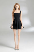 Adelina Fairy Thick Strap Pleated Maxi Dress-0