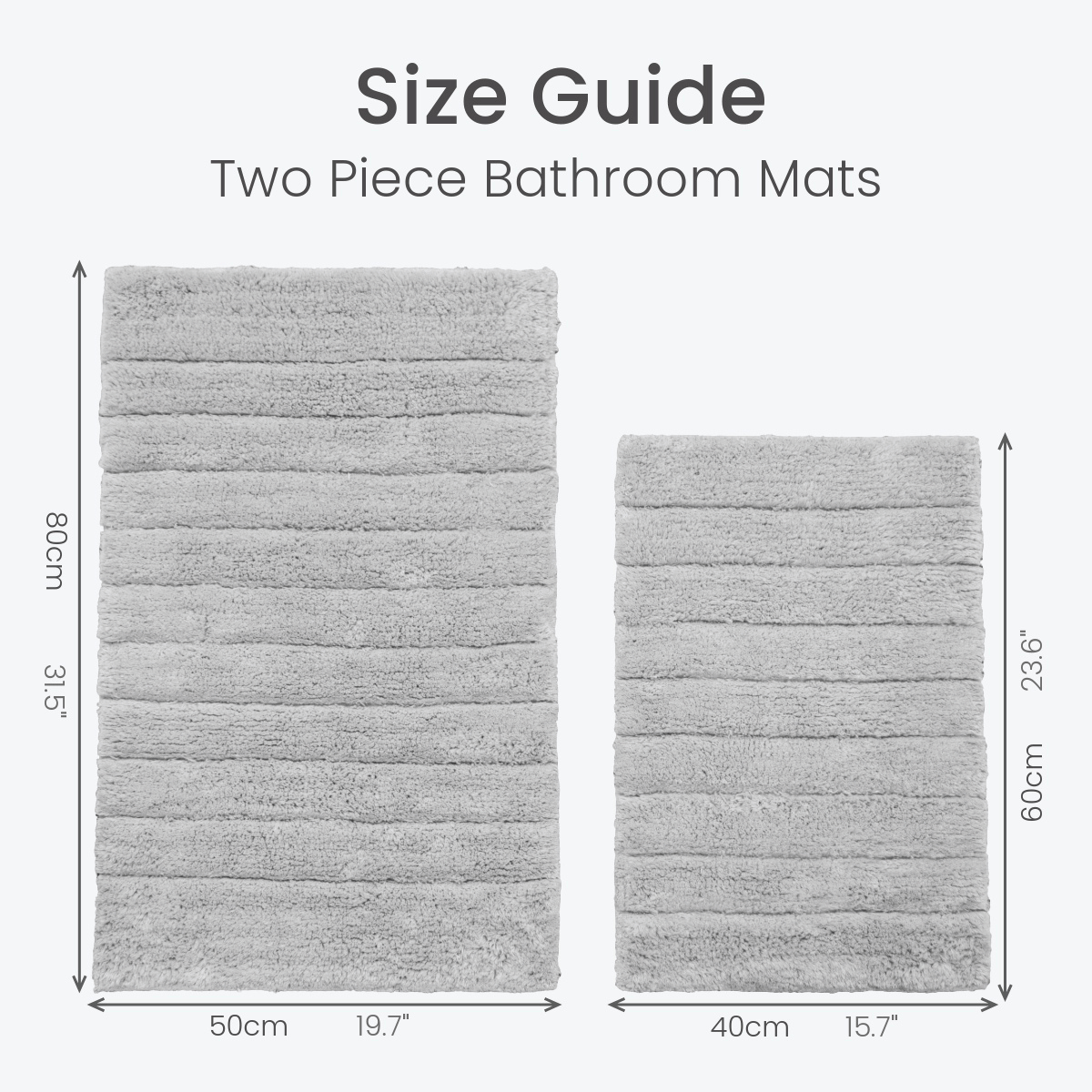 Badrumsmatta 2st/set - Marlow