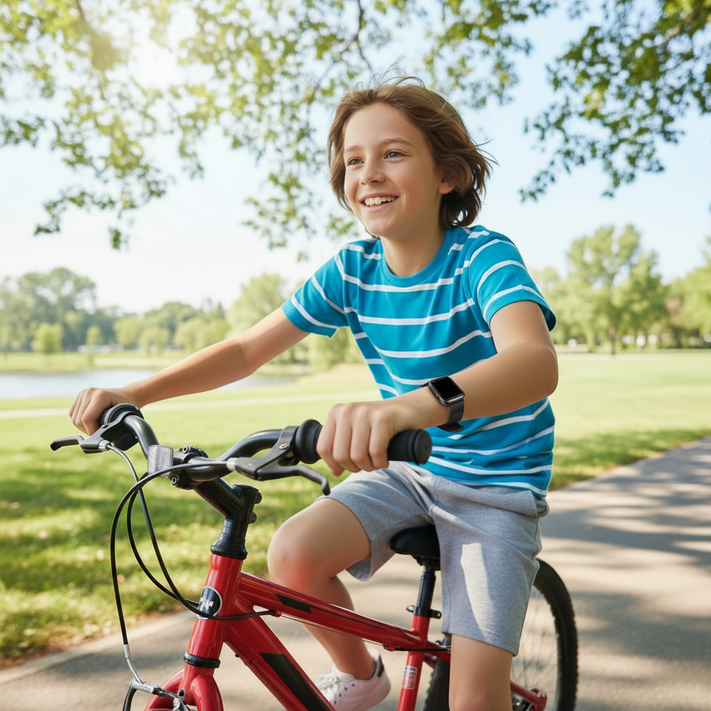 Smartklocka för Barn med GPS-spårning, Videosamtal & SOS