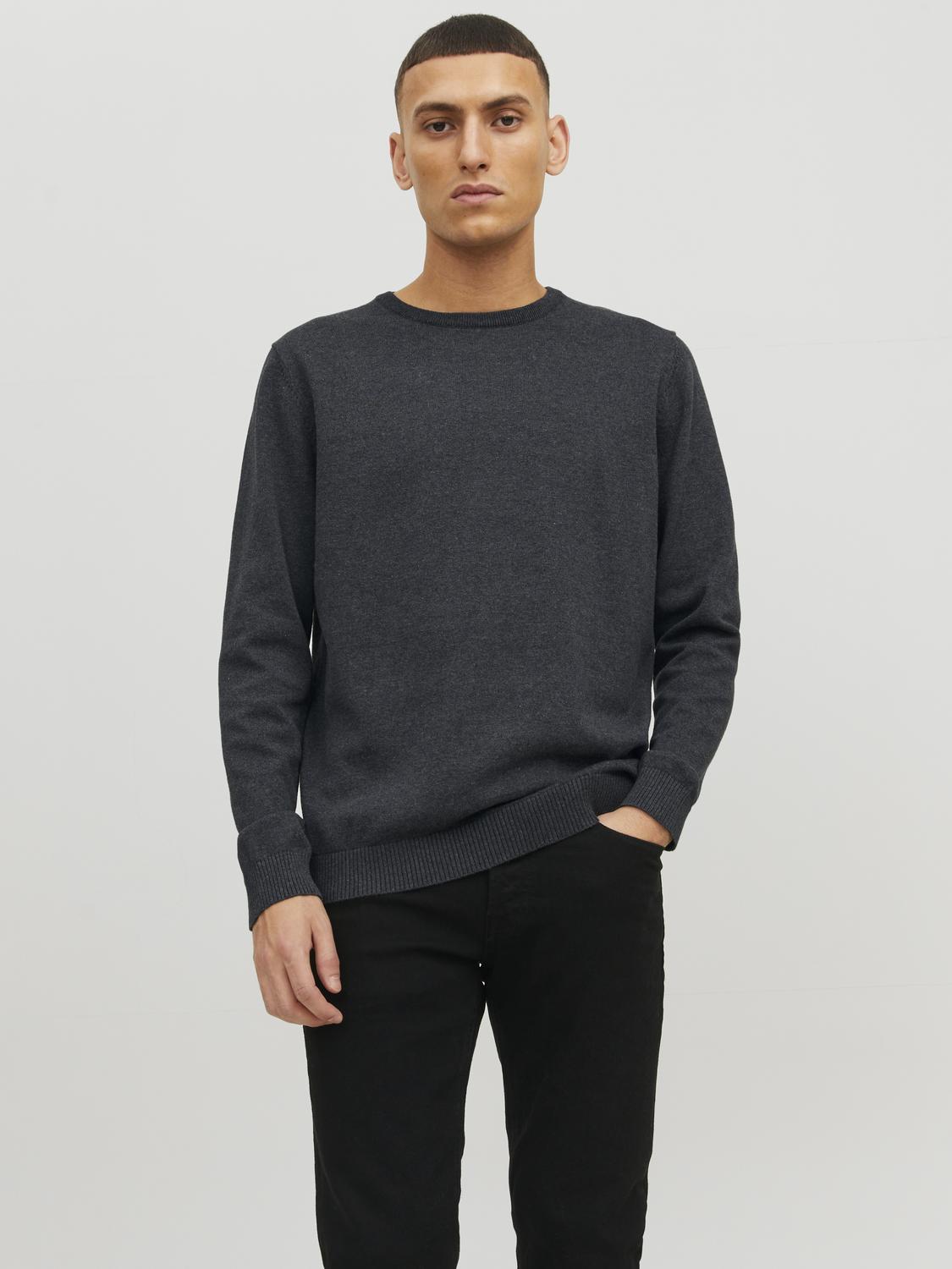 BASIC KNIT CREW NECK