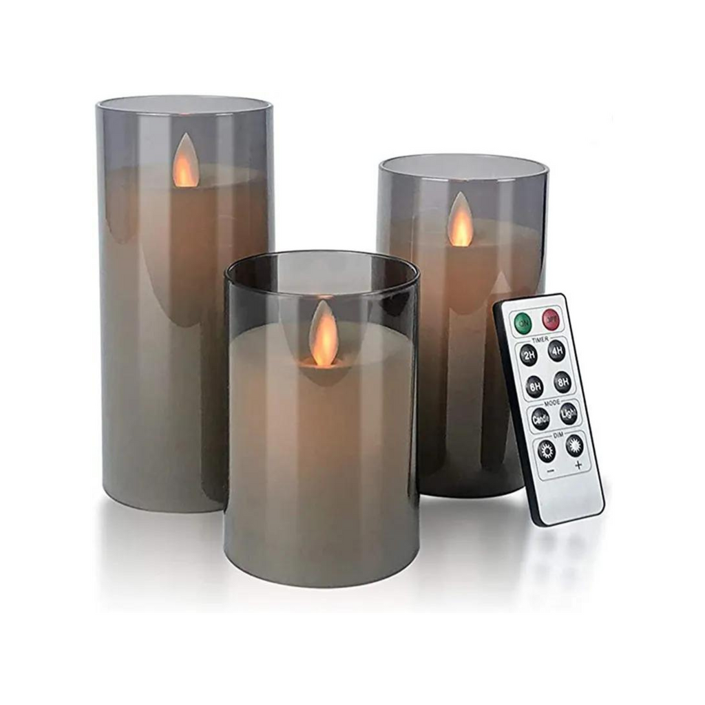 Batterljus med timer