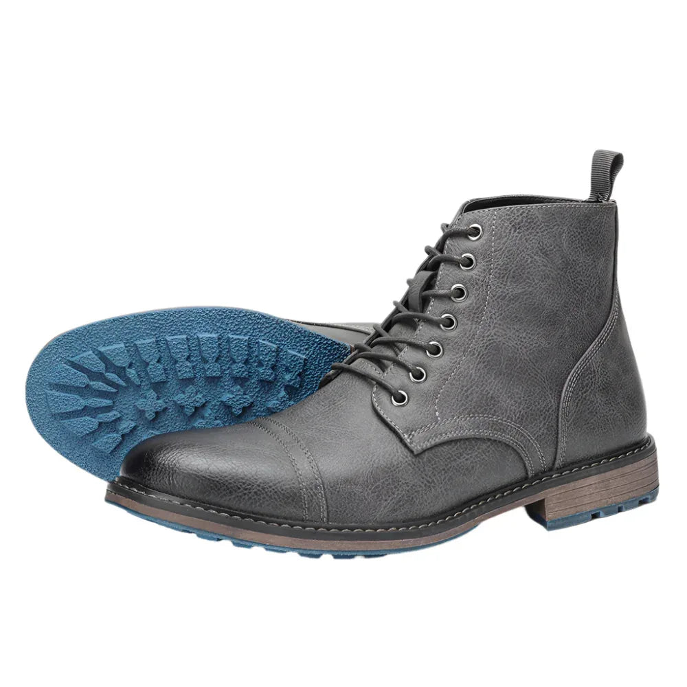 Workwear Shoes, Men's Retro Vintage Martin Boots