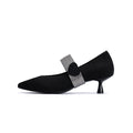 Belle Pointed Toe Mary Jane Heels-0