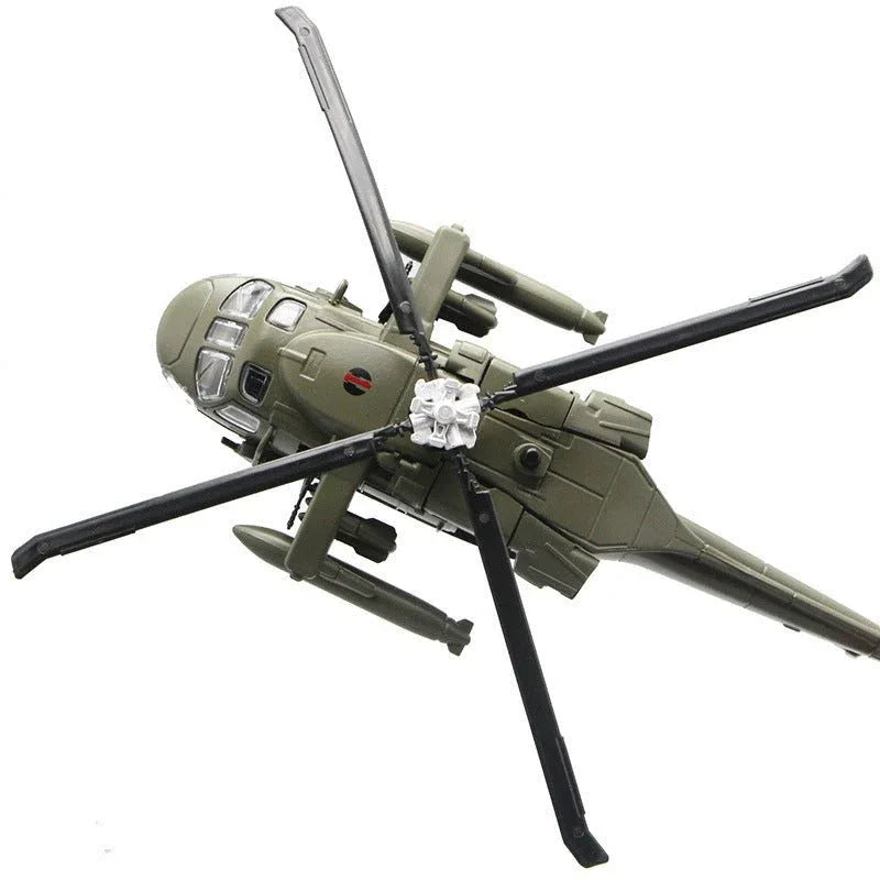 Black Hawk Gunship Military Model Toy