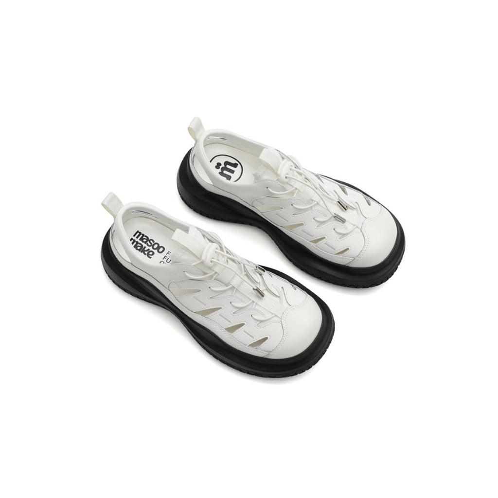 Breathable Roman Cutout Sandals-2