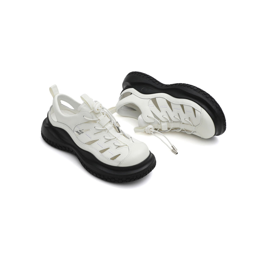 Breathable Roman Cutout Sandals-4